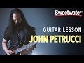John Petrucci Guitar Lesson — 5 Guitar Tips