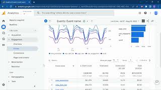 How to view event details (parameters) in GA4: Site Search Terms report