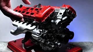 DIY Full Metal V12 Engine kit Last Part #modelkit #v12engine
