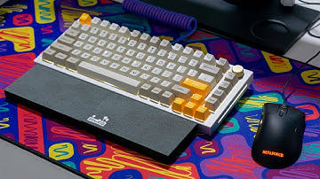 Glorious GMMK Pro Sound test - Switch EG Aqua King V3 Stock, SA profile keycap