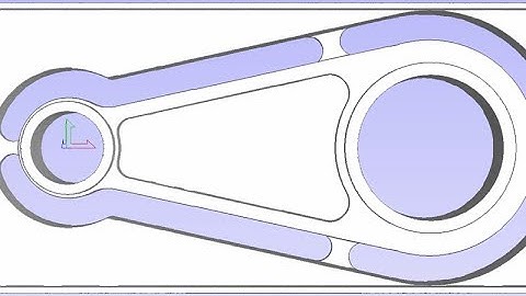 Vectric V10 Tutorials | Tweezijdige bewerking | Drijfstang