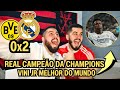 REACT MELHORES MOMENTOS BORUSSIA 0X2 REAL MADRID - VINI JR MARCA E REAL É CAMPEÃO DA CHAMPIONS