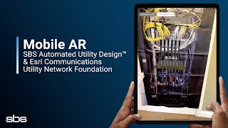 Mobile Ar Sbs Automated Utility Design Esri Communications Utility Network Foundation