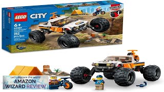 LEGO City 4x4 Off-Roader Adventures 60387 Building Toy Camping Set Including Review