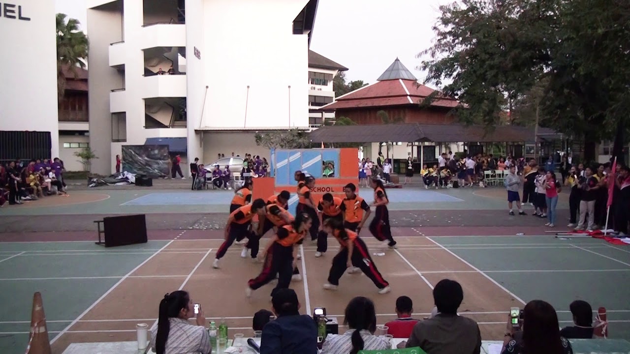 หลีดสัญจรมงฟอร์ต 2561 - สีแสด [ MC Orange Cheerleader 2018 ]