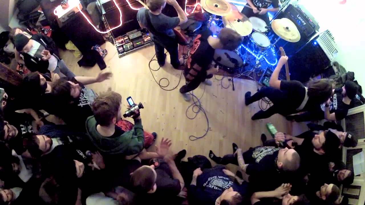 VHS Nerd Hausshowterror pt. 1.2 | Deathrite secret living room show | Feb 2013