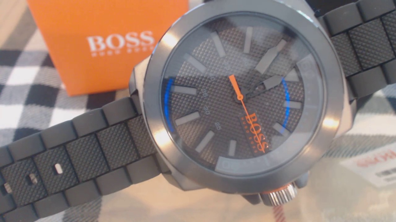 hugo boss new york watch