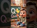Q for Quack 🦆 | ABC Learning for Babies | Fun Alphabet Song &amp; Animation