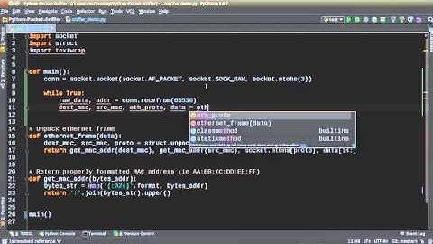 Python Network Packet Sniffer Tutorial - 3 - Capturing Traffic
