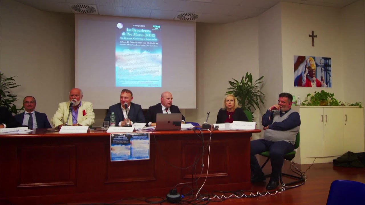 Le Esperienze di Pre Morte (NDE) tra Scienza , Coscienza e Spiritualità”(ECM), Roma, 18 ottobre 2025