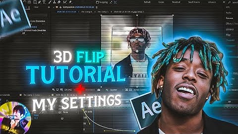How To Do 3D Flip Transition on After effects Tutorial | 3D tutorial | After Effects tutorial