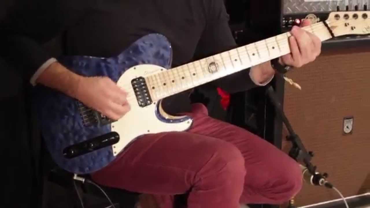 Samp Custom 4x12 guitar cabinet with WGS speakers - hi gain test.