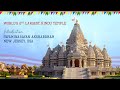 Usa akshardham introduction  worlds 2nd largest hindu temple  incredible baps