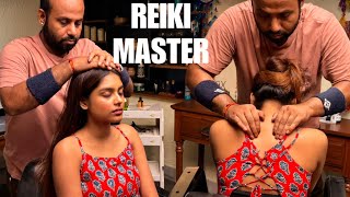 Best Studio ASMR sound for deep sleep 😴 Head massage by REIKI MASTER ! 100% tingles