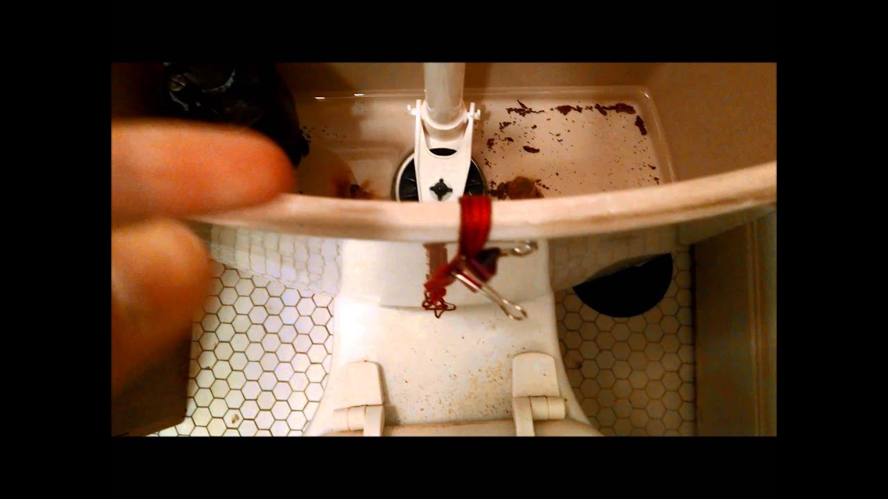 How to Make a Homemade Toilet Handle YouTube