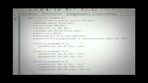 Updated Hangman Game and source code