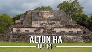 Exploring the Maya Site of ALTUN HA  Belize
