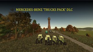 FS 25 | MERCEDES-BENZ ‘TRUCKS PACK’ DLC |  Hallig Luettenland by Simon TeamLEX