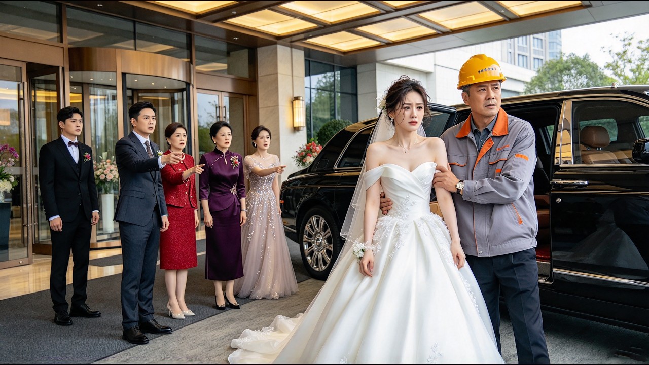 嫌棄我爸是建築工人？婚禮當天被羞辱，下一秒我爸開著千萬豪車到場，渣男全家後悔晚了！ #新劇首發 #豪門 #逆襲 #drama #短劇 #反轉 #復仇 | 我的婚姻，不做慈善