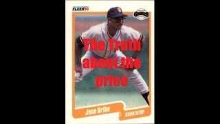 Money Laundering through a $758,000  - 1990 Fleer Jose Uribe Baseball Card??