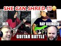 MEL VS RAY BRIKDEN - EPIC GUITAR BATTLE !!! Metalheads reaction