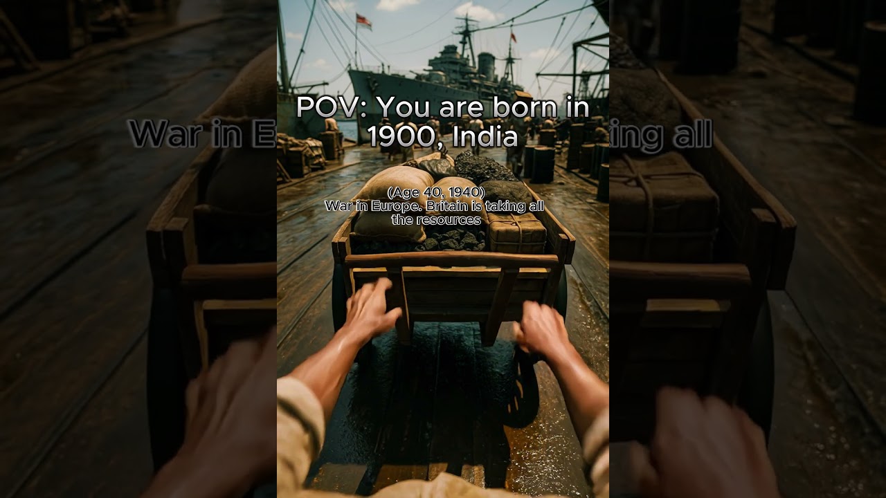 POV: You are born in 1900 in India! This would be your life! 