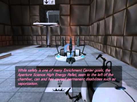 Portal 1 Walkthrough (Read Description)