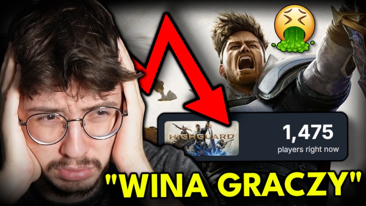 ŻAŁOSNY PŁACZ Twórców Highuard...