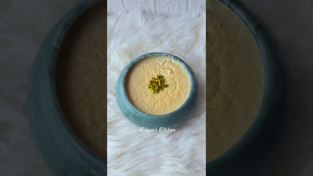 Tasty Shahi Firni Recipe😋