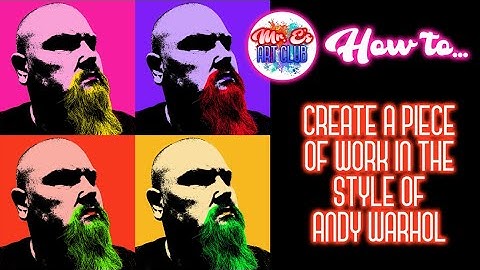 Andy Warhol Photopea Tutorial