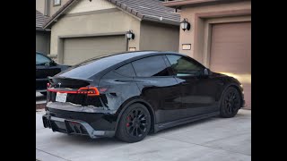 90s JDM Enthusiast Transforms a 2023 Tesla Model Y | My favorite Mods