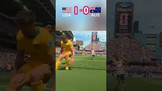 Australia Scored First... For The USA 😭🇦🇺 #football #worldcup2026 #usa #australia