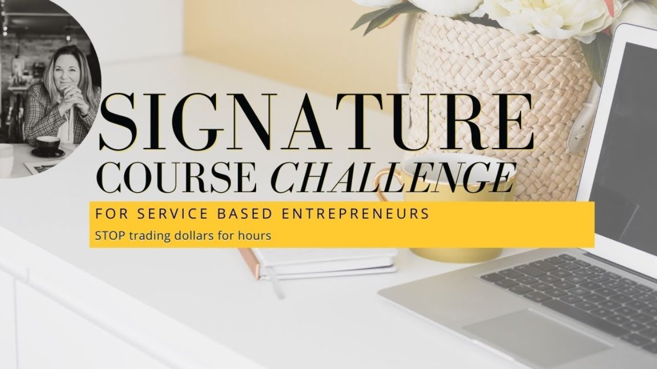 Signature Course Signature Course Workshop - Day 1 - YouTube