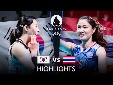 THAILAND vs KOREA | Highlights | Women&#39;s OQT 2023