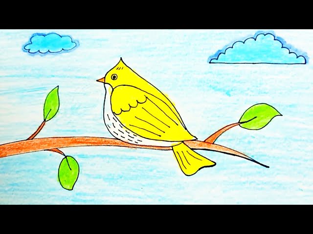 Tree Branch Bird Silhouette PNG Free, Chirping Bird Logo On A Tree Branch, Bird  Drawing, Logo Drawing, Tree Drawing PNG Image For Free Download