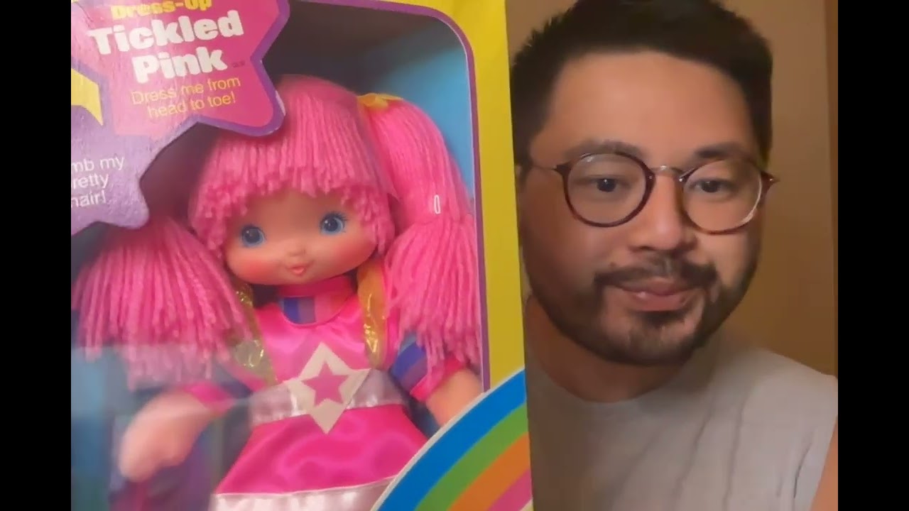 MINT BOX CHALLENGE: 9" Tickled Pink Doll (1986) | Ep#3 Collecting Rainbow Brite NIB Vintage Dolls
