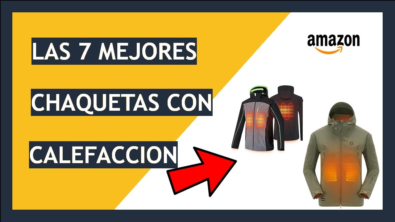 ❄️ TOP 7 Mejores CHAQUETAS con CALEFACCIÓN ⚡️ eléctrica de Amazon