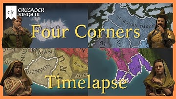 Four Corners Immortals Timelapse In Crusader Kings 3