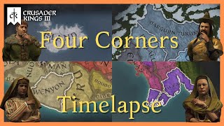 Four Corners Immortals Timelapse In Crusader Kings 3