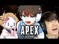 【APEX】明日からランクがソロ限定になるらしいので、最後のフルパ。　（ダイヤ行ったら即終了）
