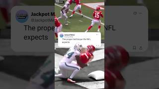 Apparently THIS is how you tackle Patrick Mahomes now. 😭 I love NFL