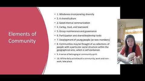 Appreciating Community Dynamics and Community Action