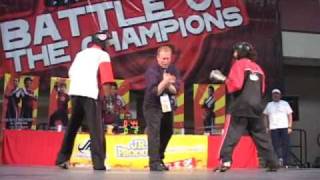 Leon Jefferson Vs. Jose Lara - Continuous Sparring - Battle Of The Champions 2009