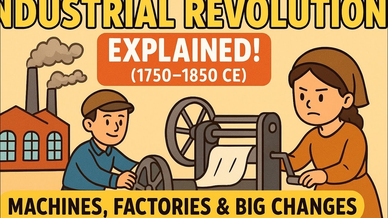 Industrial Revolution (1750–1850 CE) | Class 7 Social Studies | Social Badi