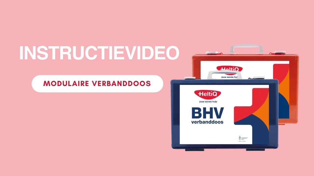 Instructievideo - Het concept van de HeltiQ Modulaire Verbanddoos uitgelegd