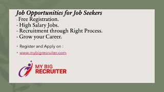 Job Opportunities