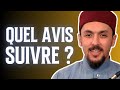 Quel avis suivre dans un madhab 