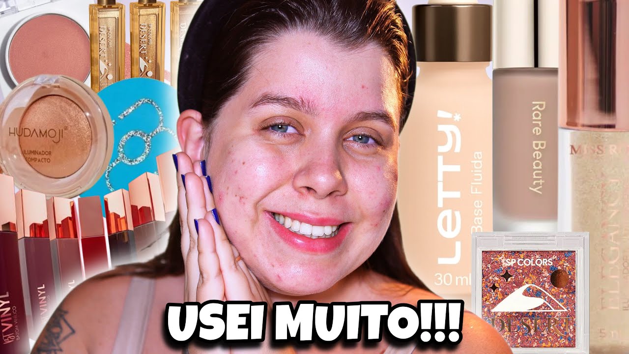 Minhas MAKES FAVORITAS de 2025 / USEI MUITOOOO!!’ 