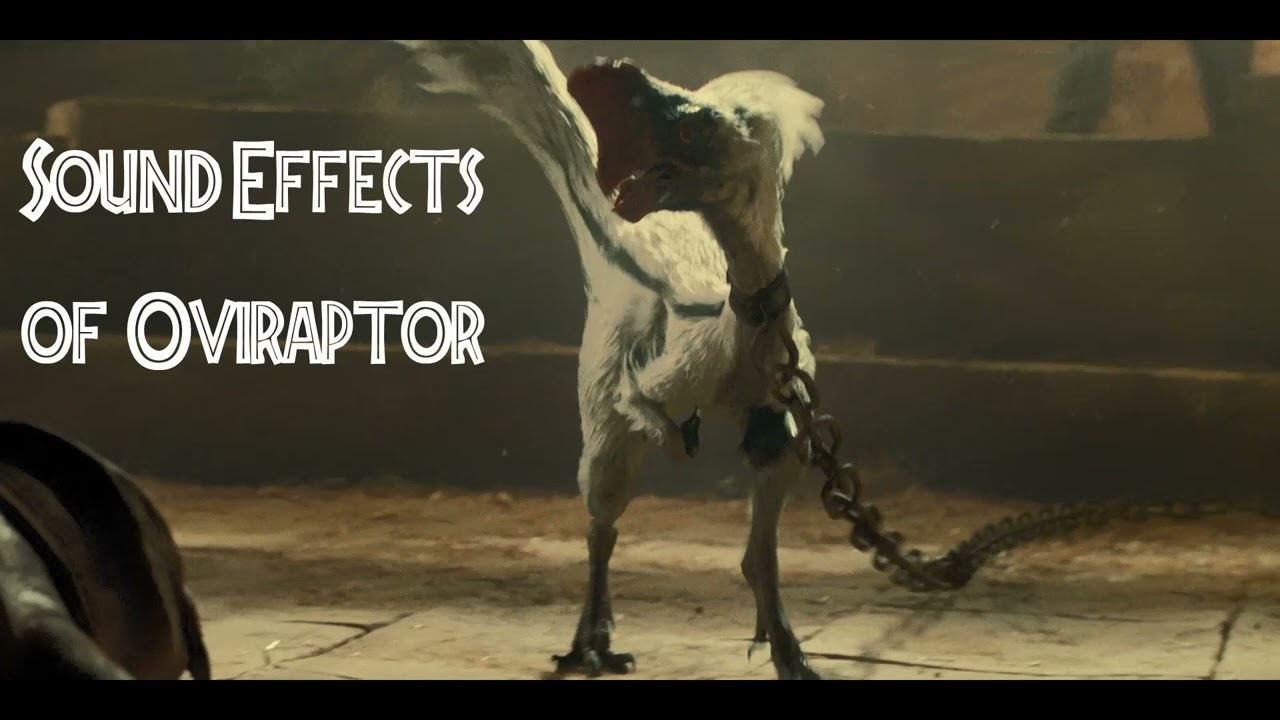 Jurassic World Dominion Oviraptor Sound Effects YouTube