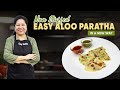 Easy aloo paratha Recipe| Non stuffed aloo paratha recipe| Different Way of Aloo Paratha